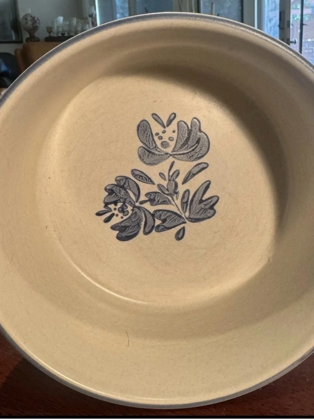VINTAGE PFALTZGRAFF YORKTOWNE SOUFFLE DISH CASSEROLE SERVING BOWL
